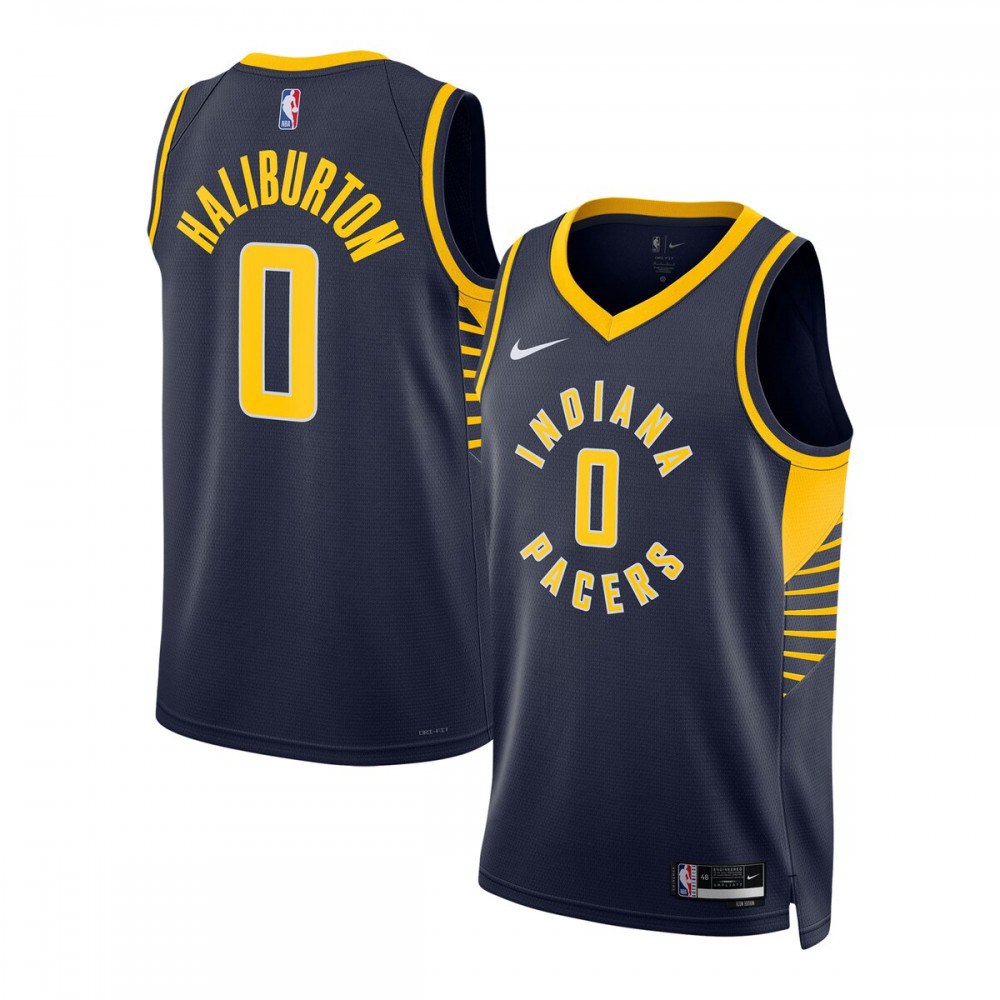Tyrese Haliburton Indiana Pacers Unisex Swingman Jersey - Icon Edition - Navy-Pro Kit Vault | Brand New 26/27 Sports Jerseys